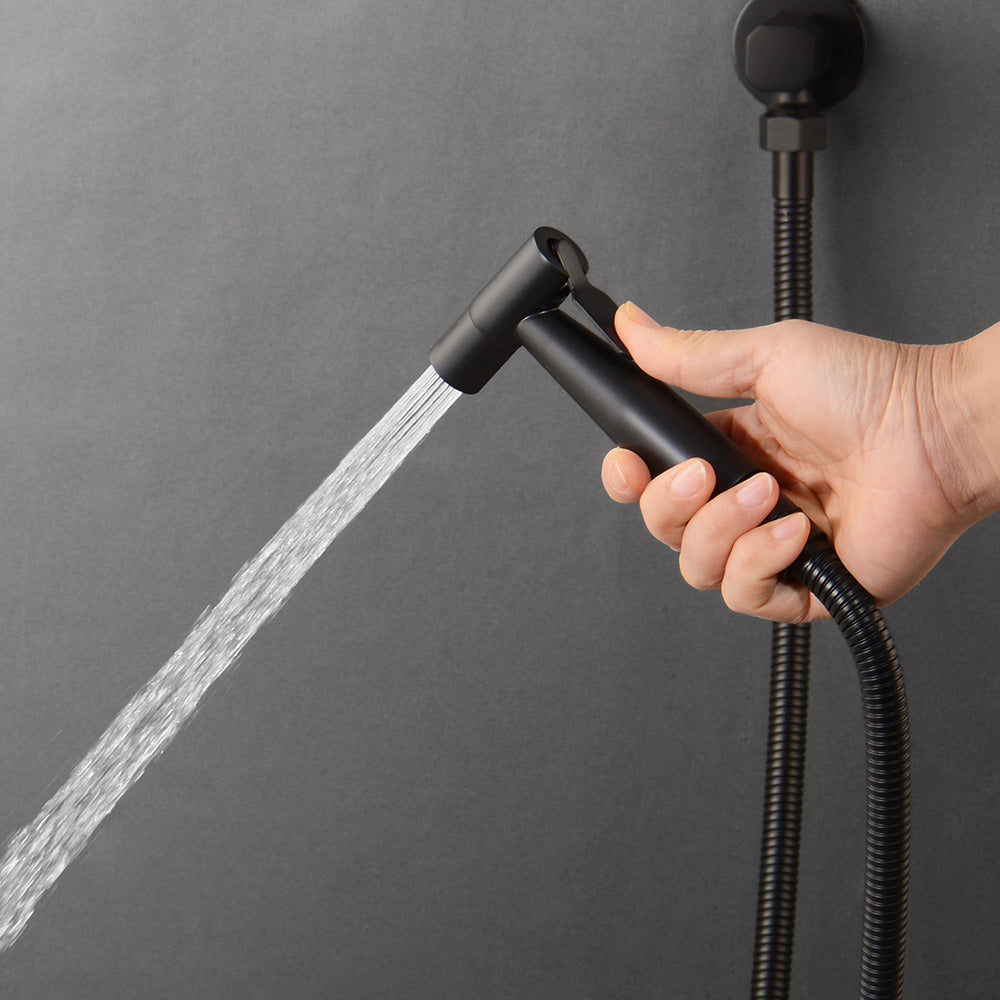 Bidet de mano (Negro mate de metal) - E3