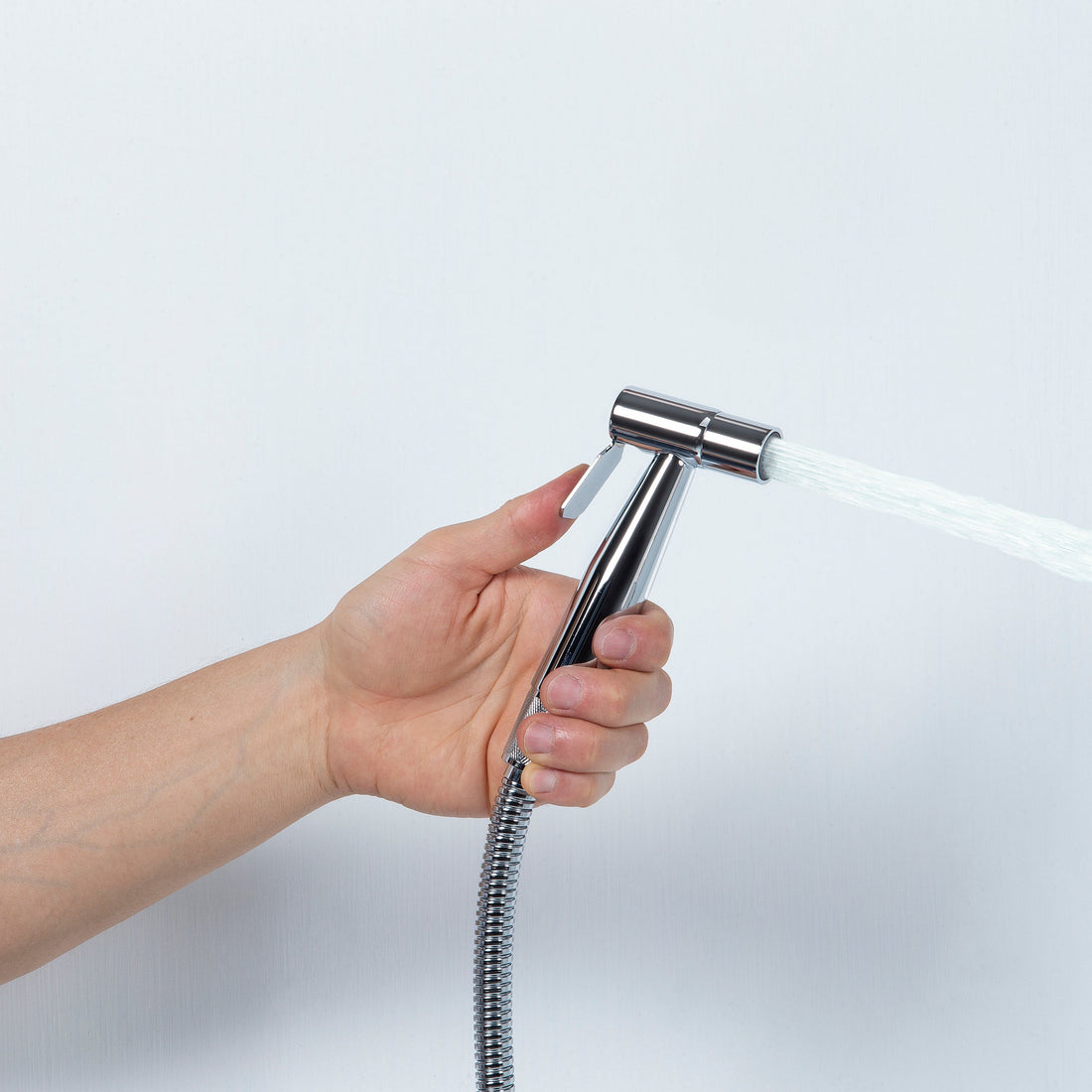 Bidet de mano (Cromado de Acero inoxidable)-E1