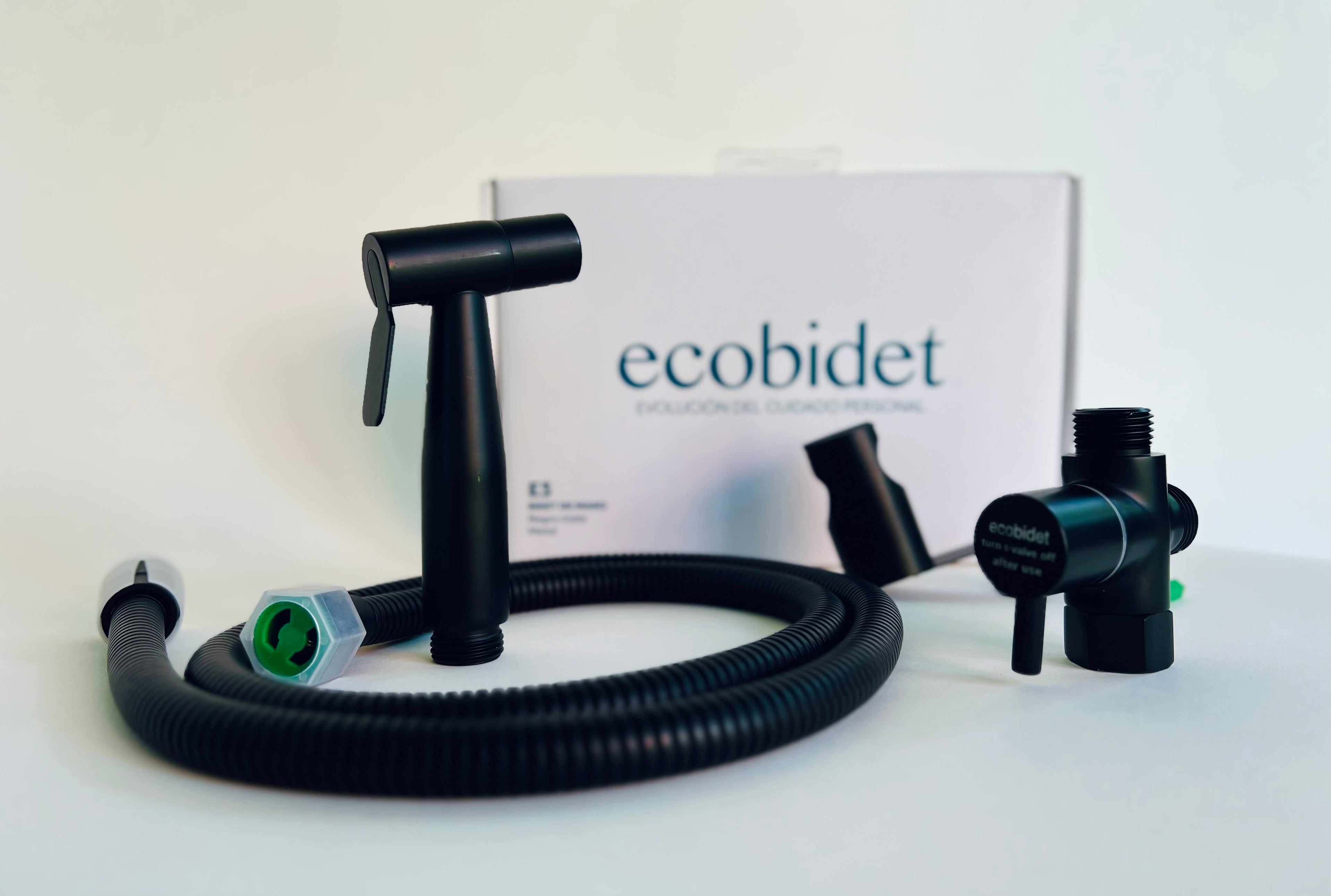 Bidet de mano (Negro mate de metal) - E3